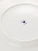 Фарфоровая тарелка мелкая 150 мм форма Тюльпан рисунок Кобальтовая сетка Императорский фарфоровый завод фото 2 — Samovars.ru